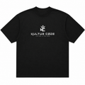 Kultur Code Signature Logo Tee - Black