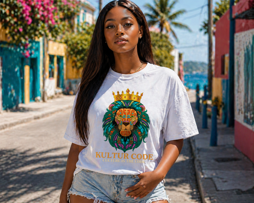 Crowned Culture Tee - White