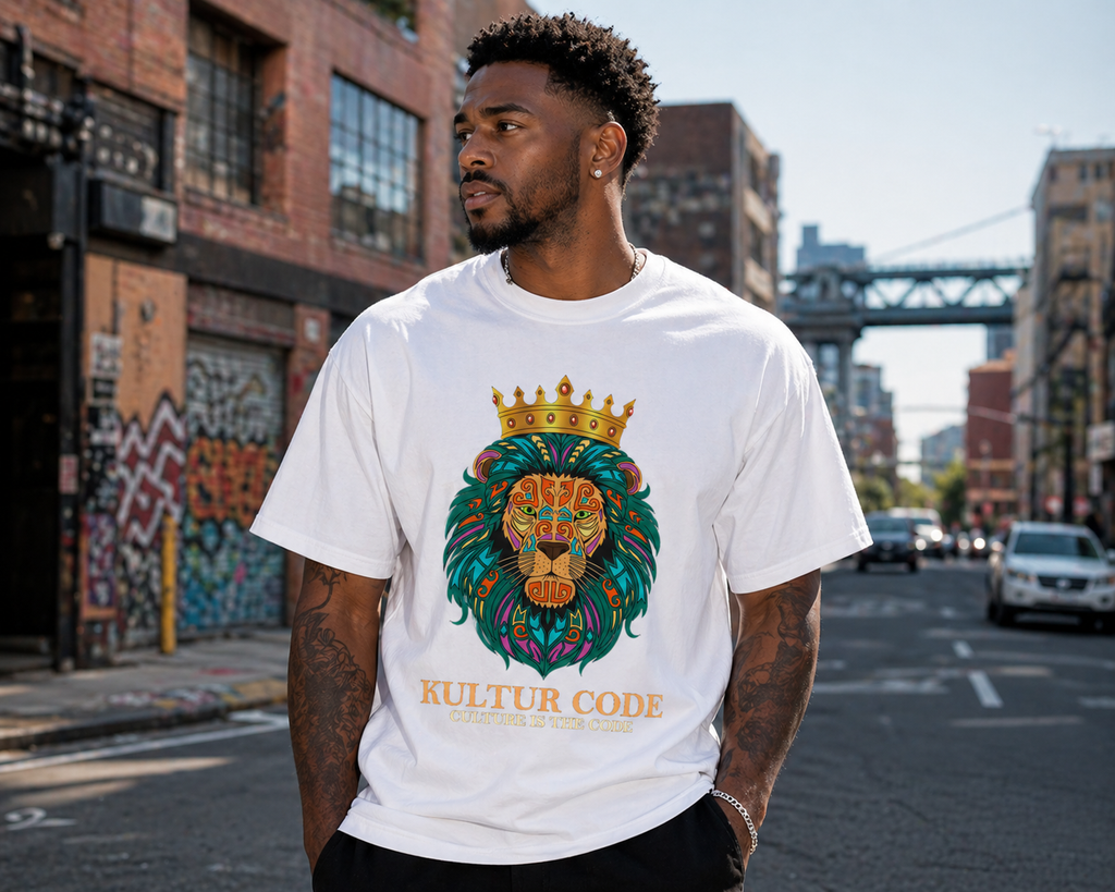 Crowned Culture Tee - White