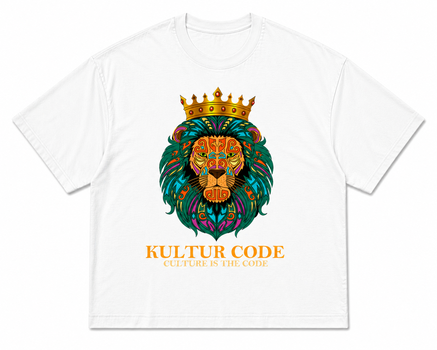 Crowned Culture Tee - White