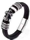 Silver Plated Cross Bracelet